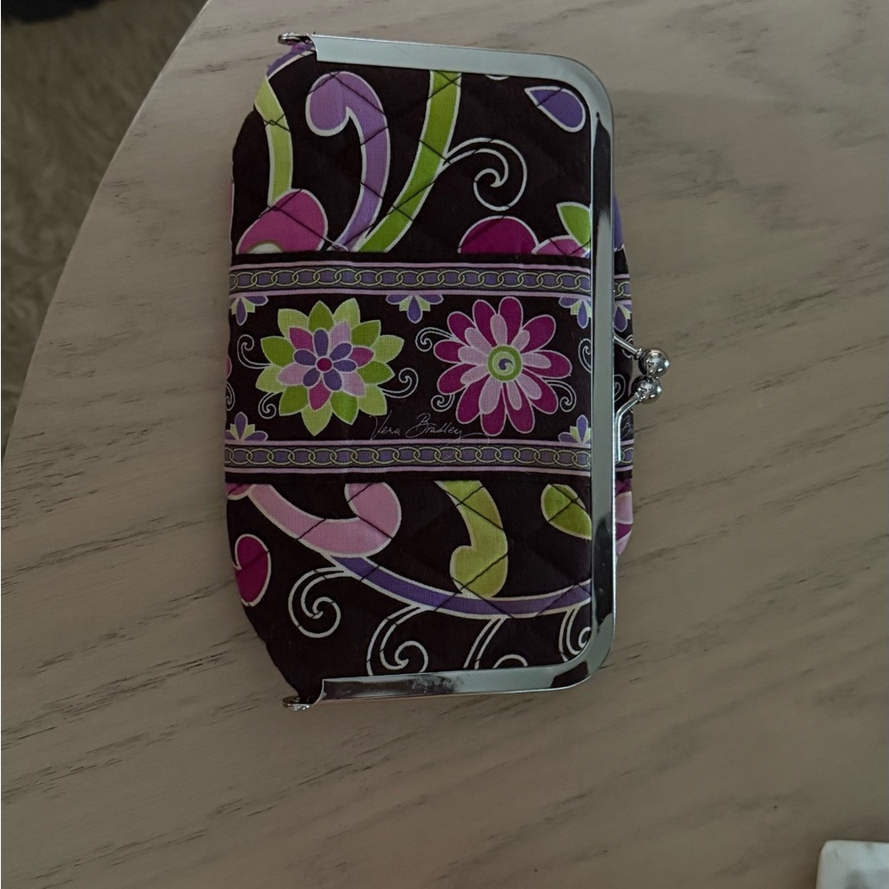 Vera Bradley Multicolor Floral Wristlet